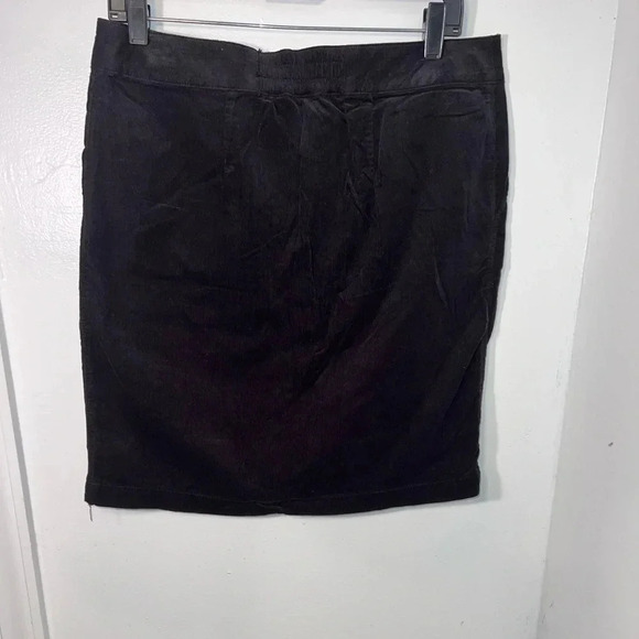Sonoma, modern skirt,10, lightweight, ribbed, contrast button down, A-line skirt - Picture 3 of 7